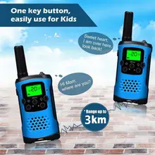WalkieTalkie 2 шт. двухстороннее радио дети для Motorola мини Детская наружная самоуправляемая рация гаджет до 6 км