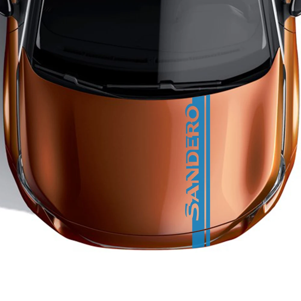 Наклейка на капот автомобиля виниловая пленка для автомобильных аксессуаров Dacia