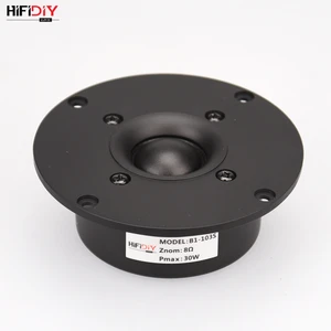 Динамик HIFIDIY LIVE 4  4,5 дюйма, черный Шелковый мембрана, 48 Ом, 30 Вт, ATreble, громкий динамик B1S-95100103104108110116 мм