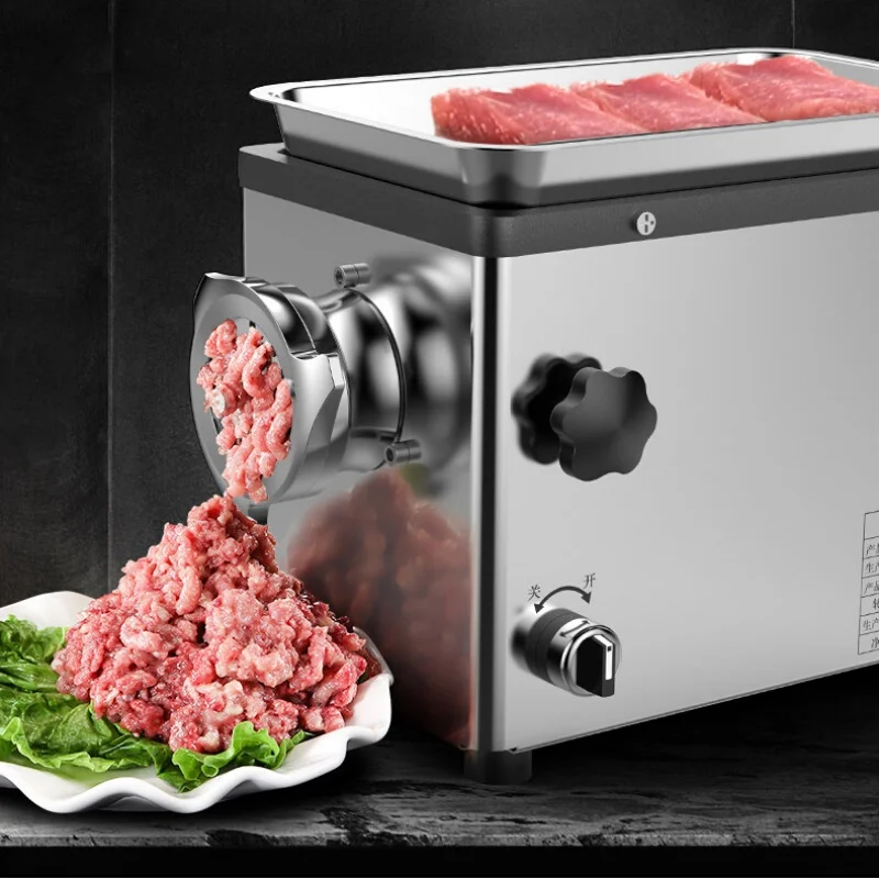 

1100W Electric Manual Meat Grinder Blender Home Commercial Stainless Steel Meat Mince Sausage Stuffer Kitchen Food Processor