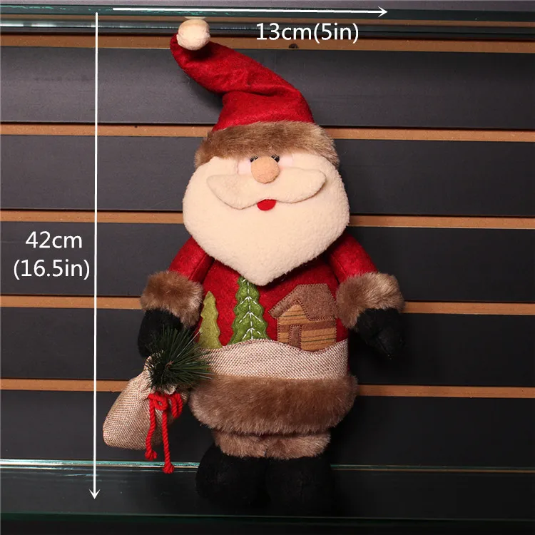 santa claus 096 Рождественские украшения в виде Санта-Клауса, снеговика и лося, вечерние украшения для дома, подарок на год, Arvore De Natal - Цвет: santa claus 096