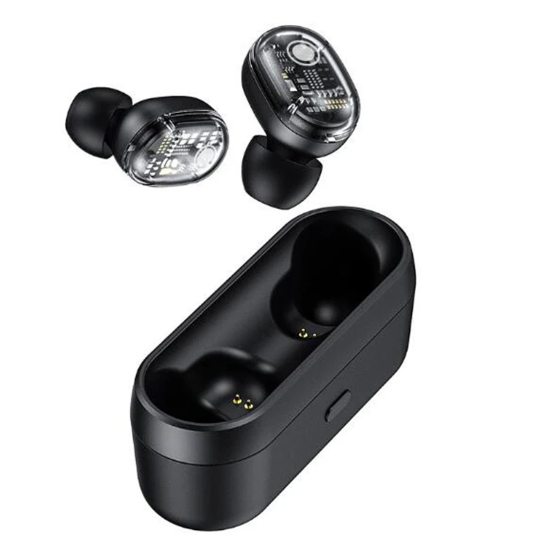 TWS Беспроводная bluetooth-гарнитура с сенсорным управлением мини беспроводные