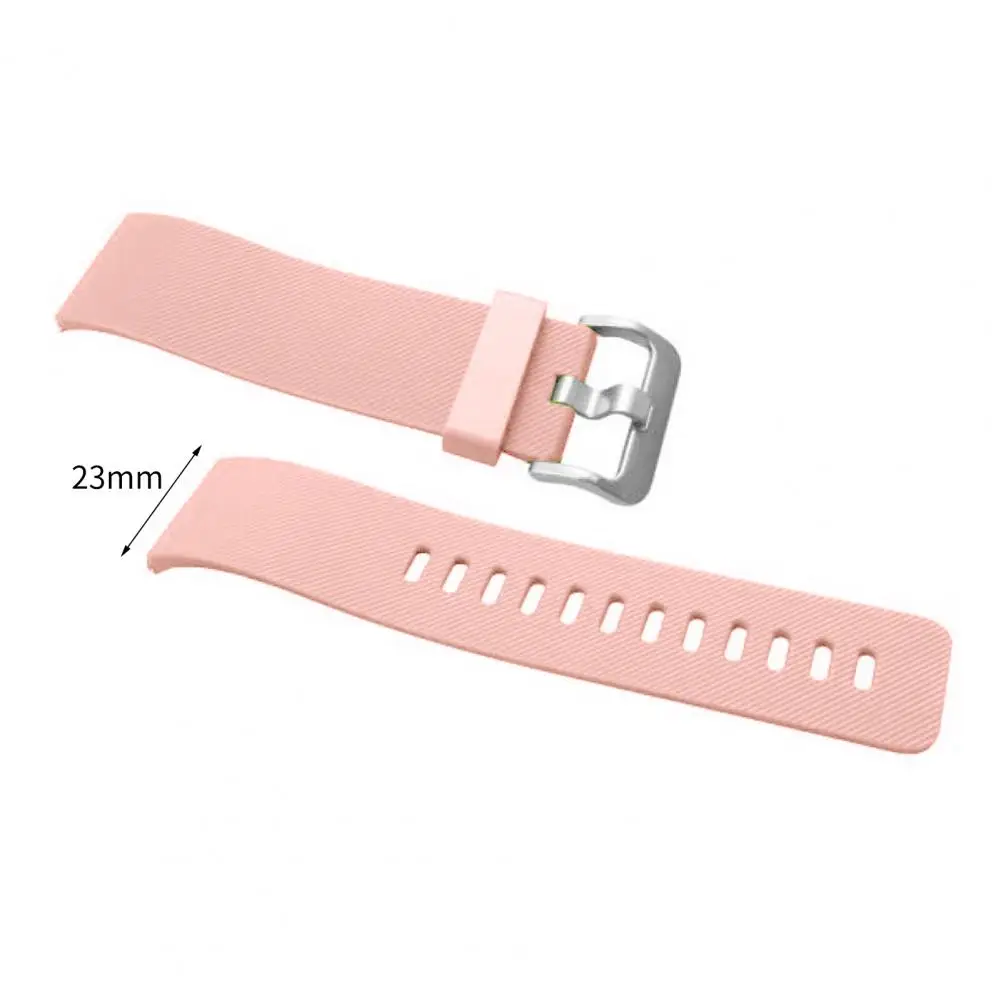 Ремешок для часов с саржевым принтом Регулируемый силиконовый износостойкий