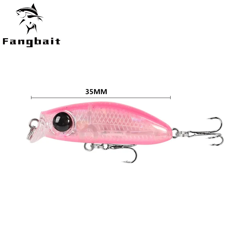 

2021 Fishing Tackle 2.5g 35mm Japan Bait MEBA KOSUKE Micro Lure for Fishing Lure Floating Minnow Mini Hard Bait for Perch Trout