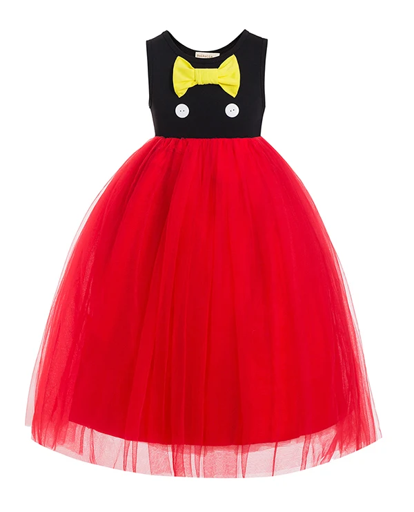 Вертикальная мышь Delux платье принцессы Эльзы костюм наряды на Хэллоуин возраст