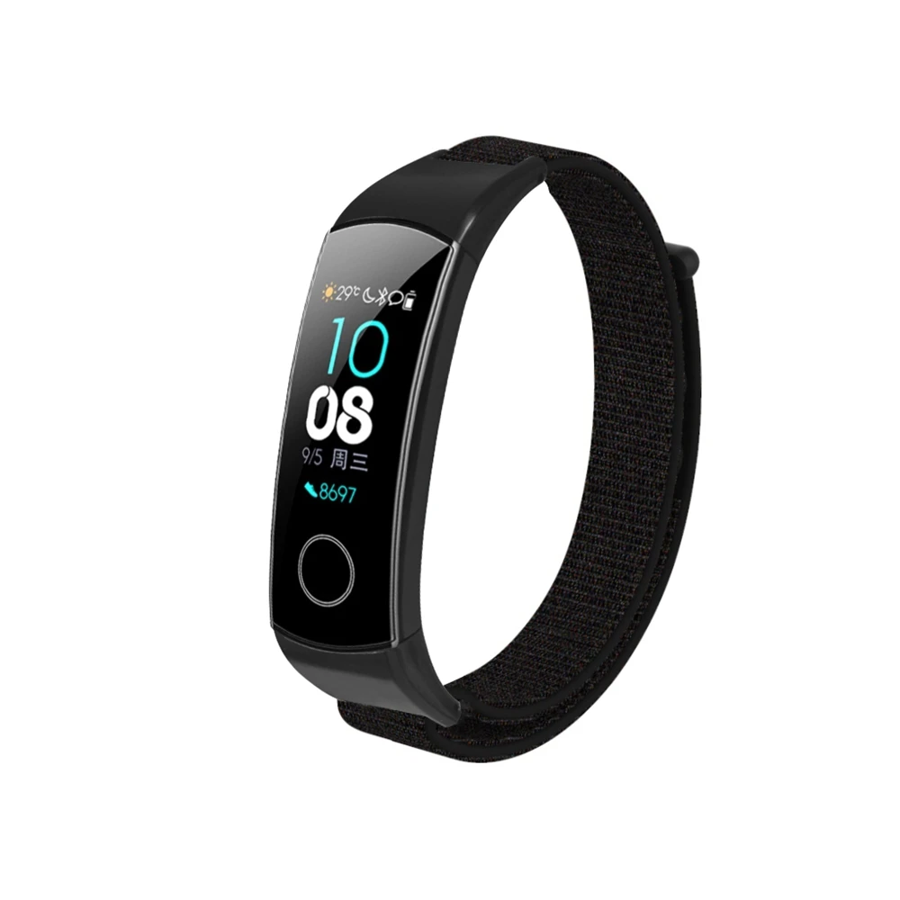 HANGRUI браслет ремешок для huawei Honor Band 5/4 нейлон спортивная петля Замена часов Ремешок для Honor Band 5 браслет ремешок