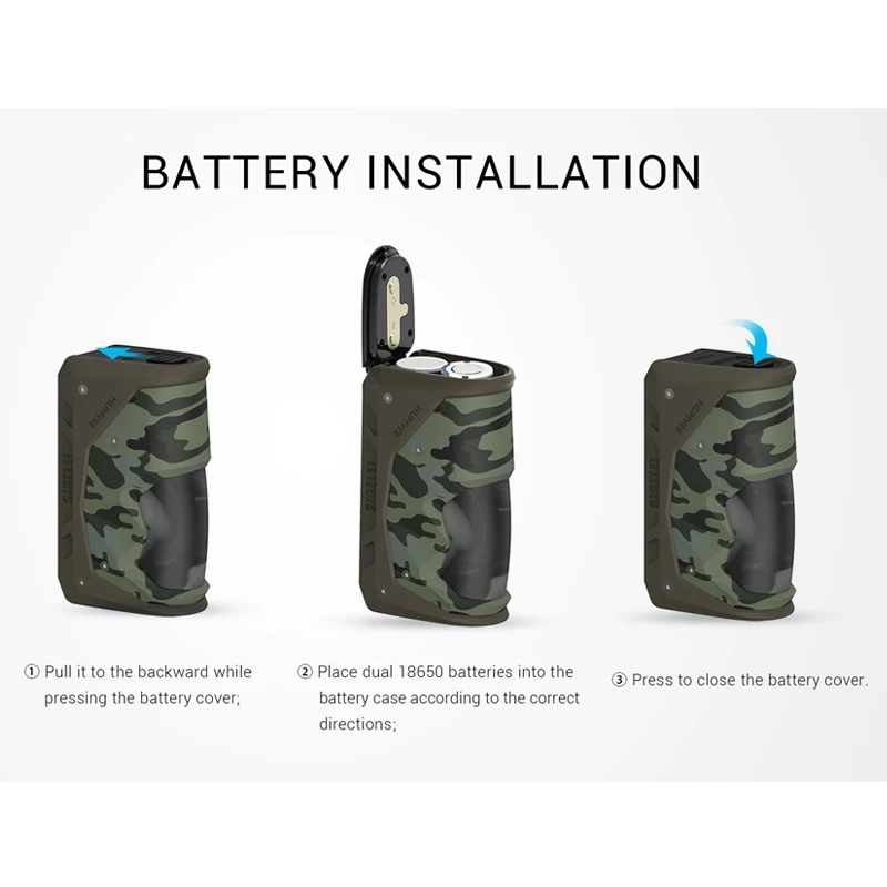 Оригинал Rincoe Manto pro 228 Вт мод электронная сигарета Vape TC/VW/Bypass питание от 18650 батарей