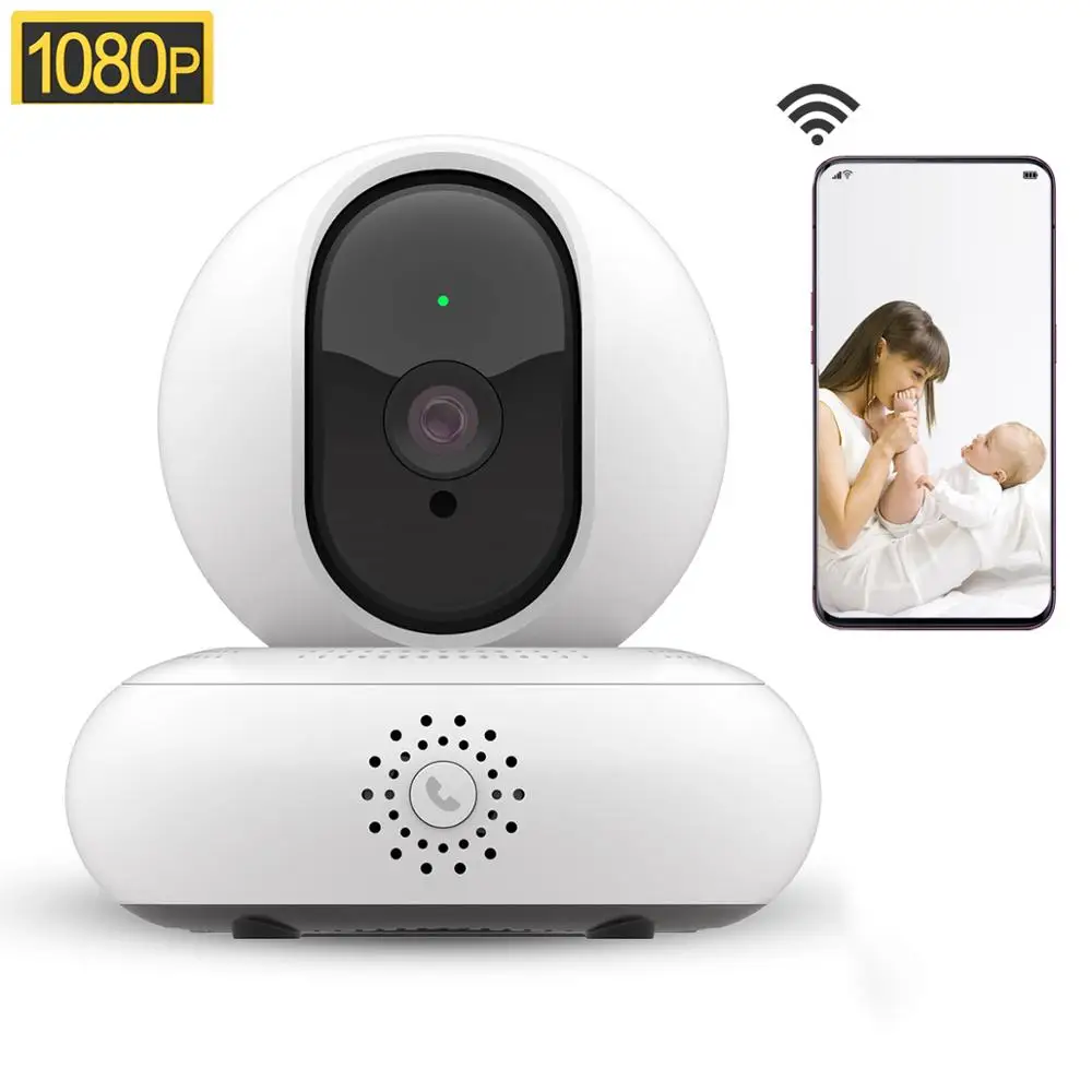 

Proker Full HD 1080P Cloud Wireless IP Camera Home Security Surveillance CCTV Network Wifi Camera Bulit MIC speaker EC67