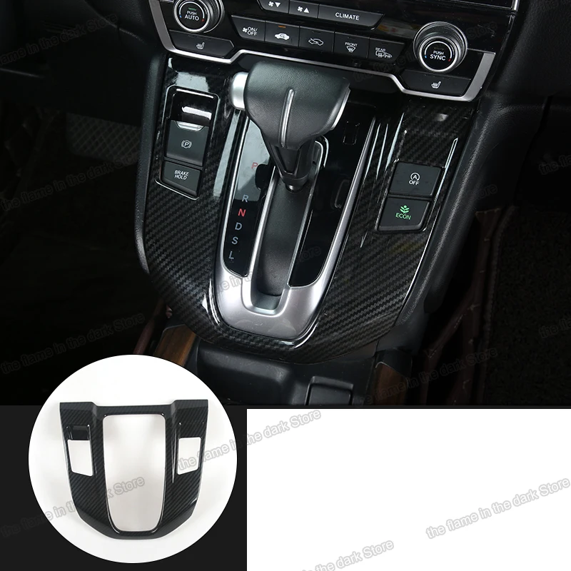 

Накладка из углеродного волокна для коробки передач Honda CRV CR-V, 2017, 2018, 2019, 2020
