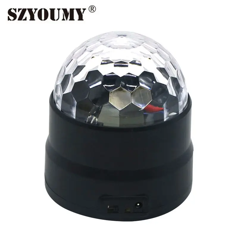SZYOUMY DJ волшебный шар диско освещение s звуковая активация с дистанционным
