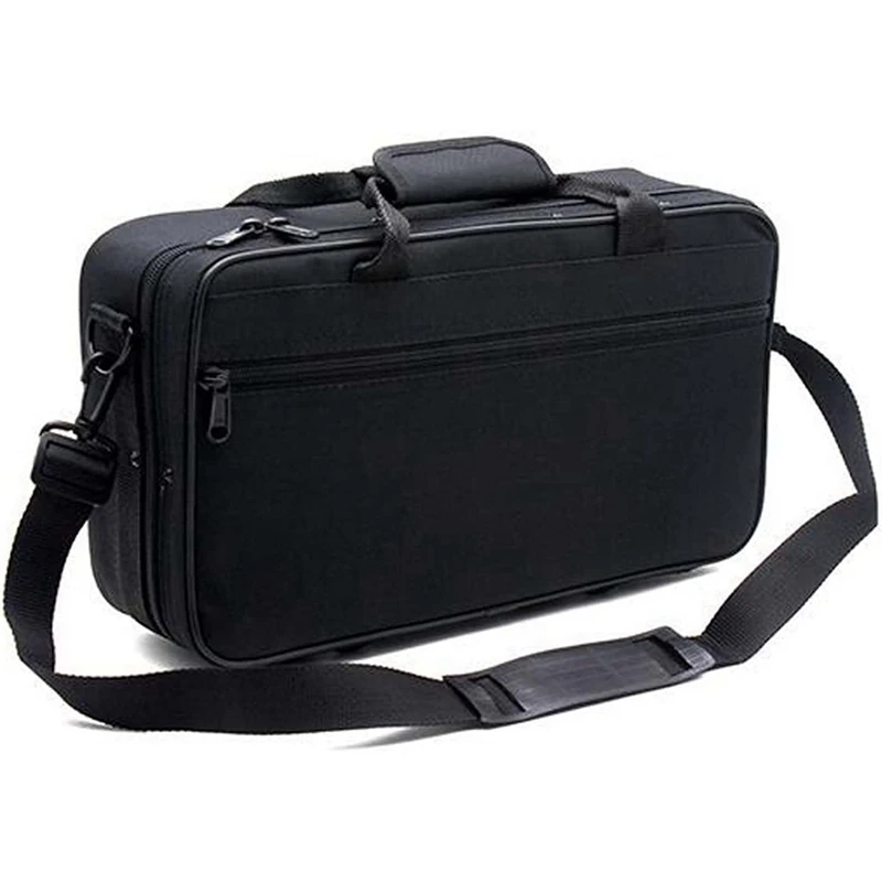 

HK.LADE 600D Oxford Cloth Water-Resistant Foam Cotton Padded Clarinet Case, Clarinet Gig Bag