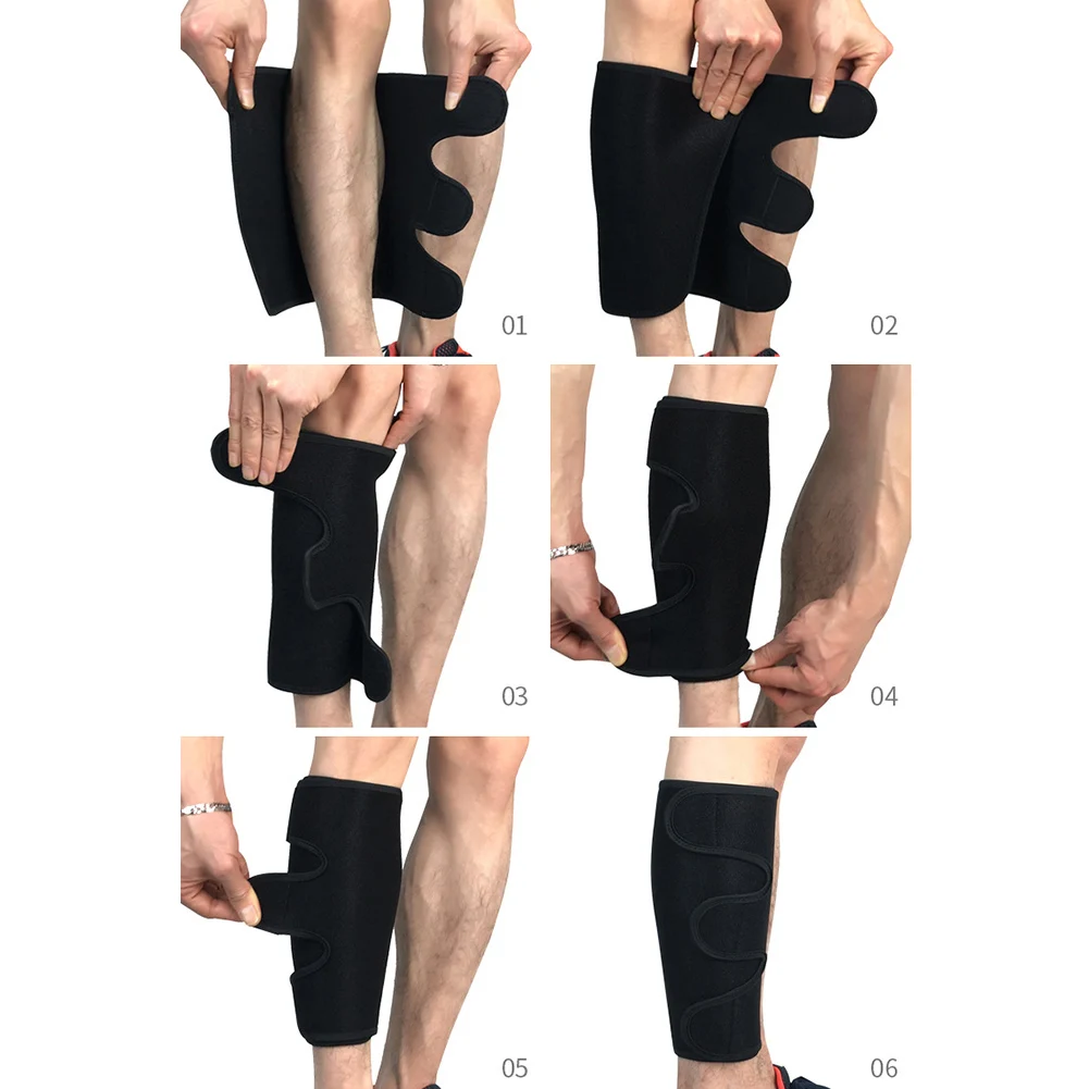

1Pc Calf Protecctor Sleeves Elastic Guard Protector Running Football Cycling Leg Compression Breathable Sport Equipment Unisex