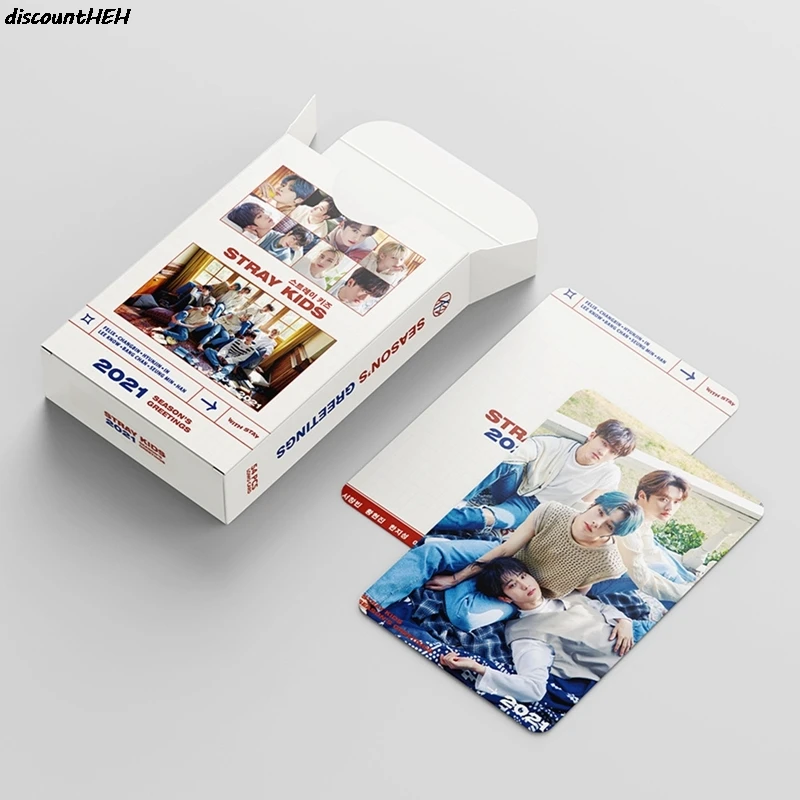 54 шт./кор. Kpop защищает Детские 2021 новый альбом ЛОМО карта Фотокарта самодельные