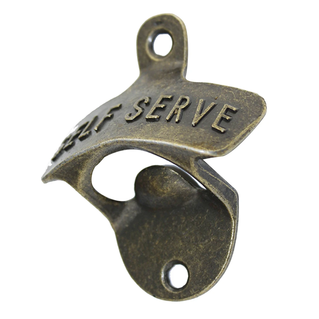 Мини ретро настенный пивной открывалка для бутылок вина быстро стеклянной