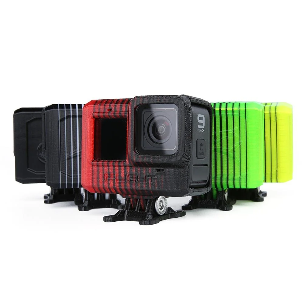 IFlight 3D печать ТПУ регулируемый угол GoPro Hero 5/6/7/8 полное закрытие (0 ~ 40 °) с крышкой
