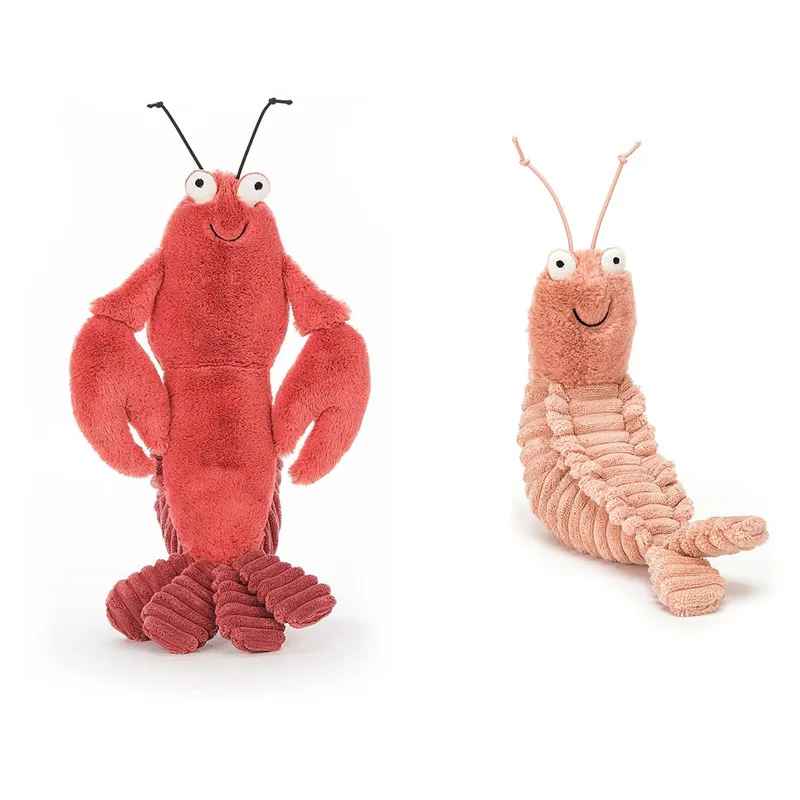 Горячая Распродажа Ларри лобстер плюшевая игрушка милые зверушки креветки