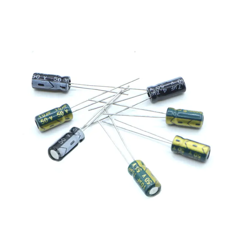 Набор высокочастотных низкочастотных электролитических конденсаторов 5*11 10 в 35 16