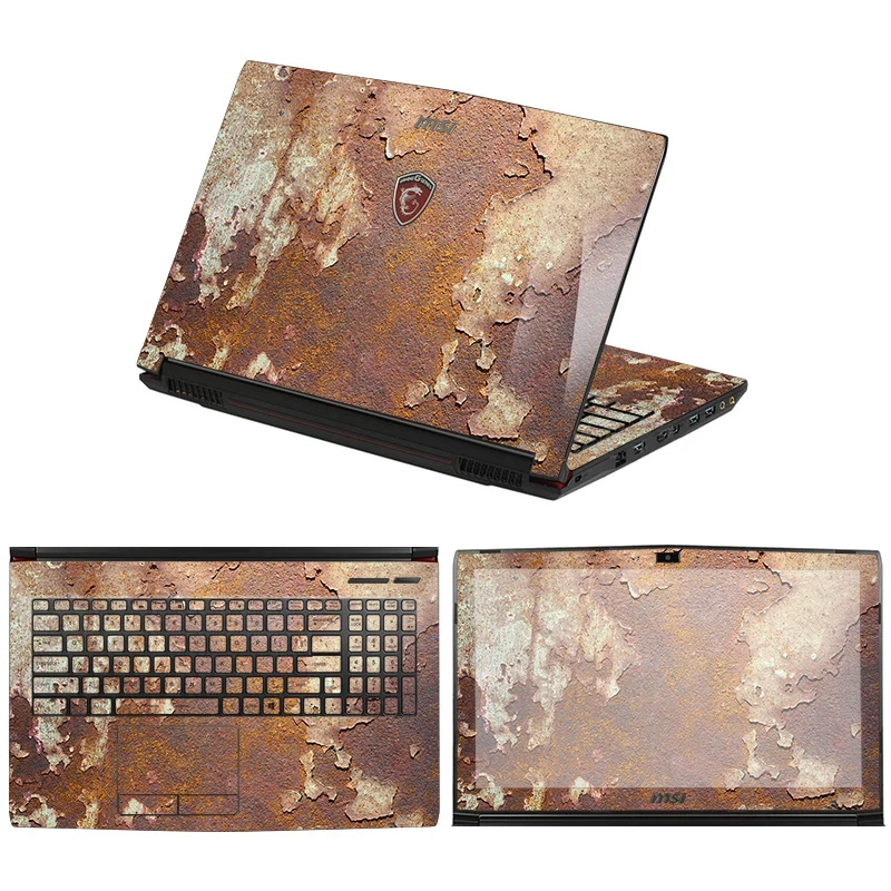 Наклейки для ноутбука MSI GE66 GF66 GL66 GS66 GE76 GF76 GP76 GS77 GE77 Окрашенные ПВХ виниловые чехлы