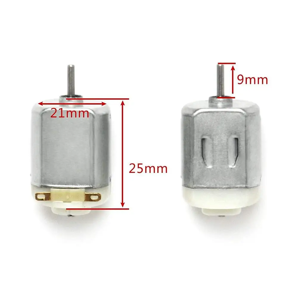 3V 0.2A 12000RPM R130 Mini Micro DC мотор для DIY игрушки хобби умный автомобиль|Двигатель