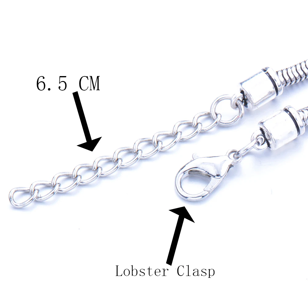 Серебристый браслет с кулоном в форме сердца и короны, украшенный бусинами в виде листьев и мультяшными элементами, подарок для женщин.