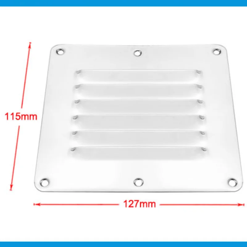 Квадратная решетка для вентиляции морской лодки регулируемый вытяжной клапан из