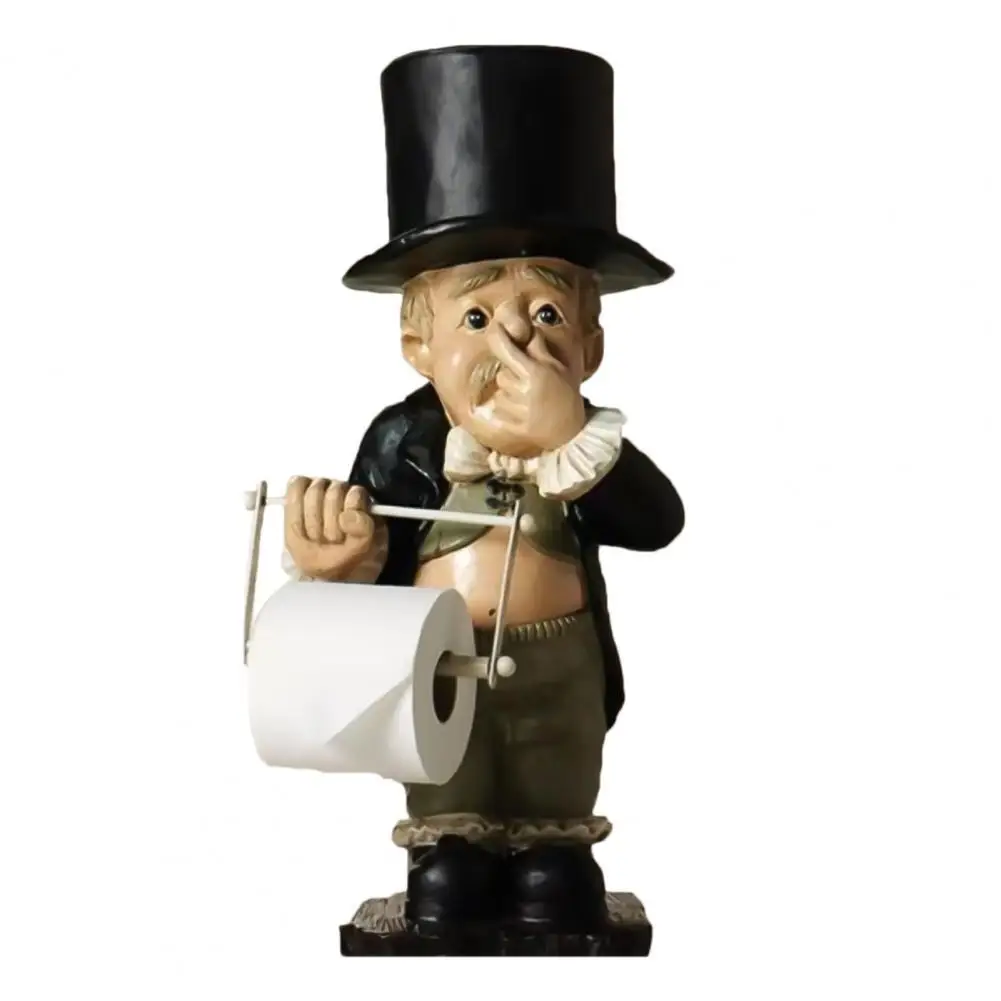 

Statue Model Handmade Decorative Eye-catching Cute Old Man Shape Wide Application Statue Display for Yard Statue Model
