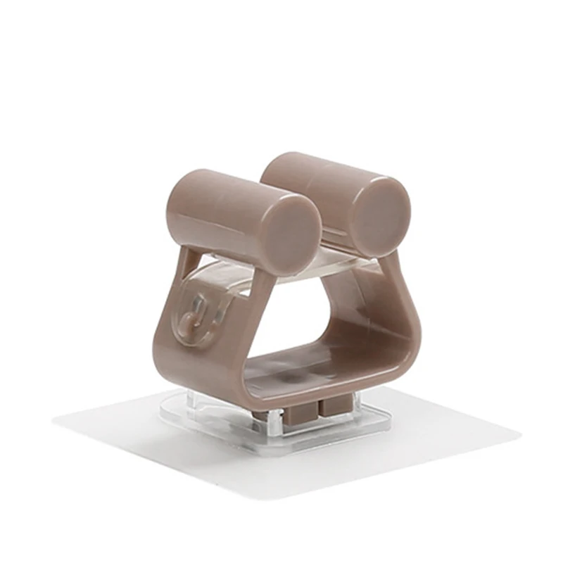 Настенная крепкая вешалка на присоске стойка для хранения с зажимом 4 цвета без