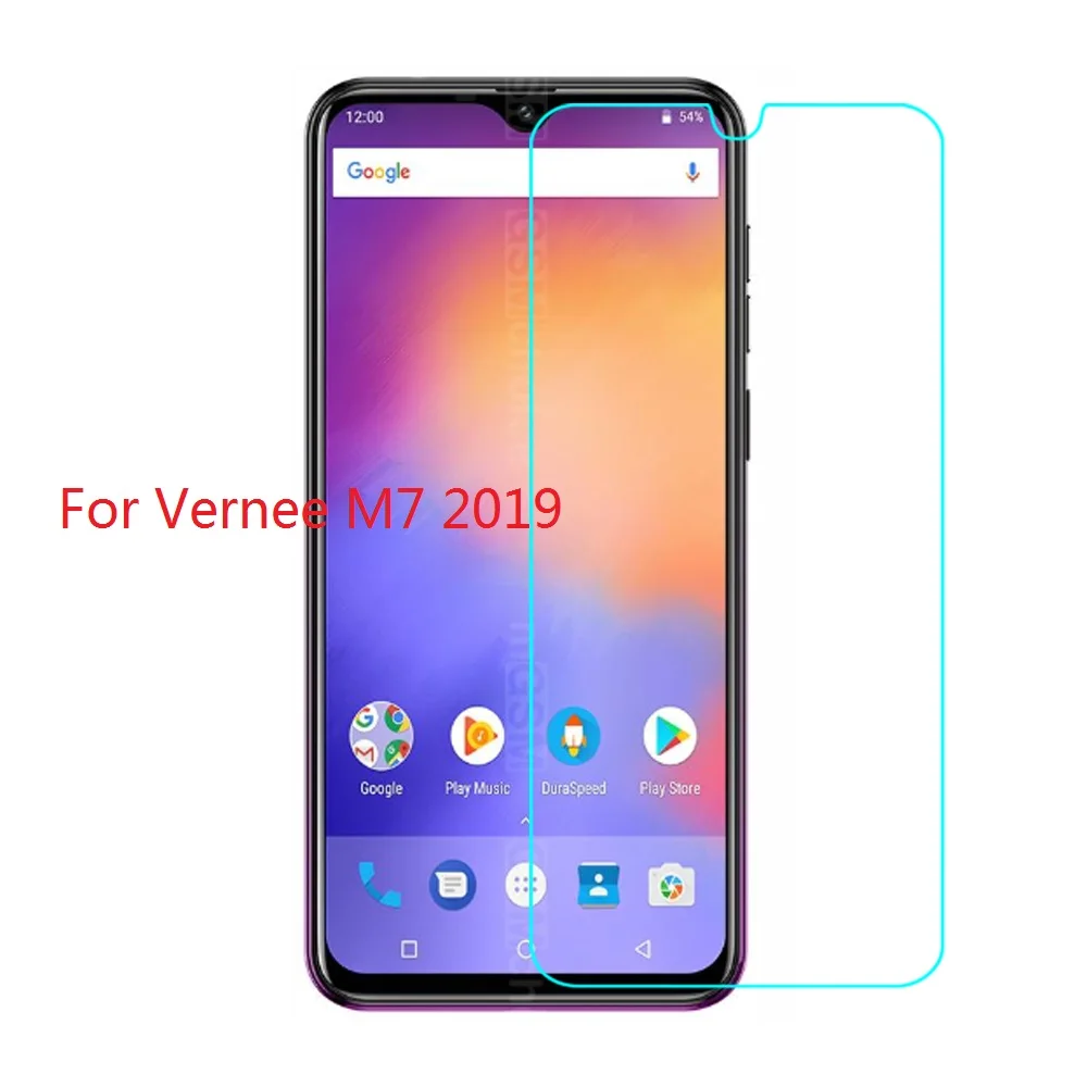 Смартфон 9H закаленное стекло для Vernee M7 2019 защитная пленка на m7 Защитная экрана