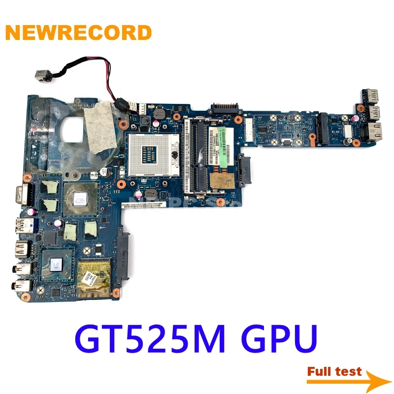 NEWRECORD PBQAA LA-7101P K000123420 main board for toshiba satellite P700 P745 laptop motherboard HM65 DDR3 GT525M GPU full test enlarge