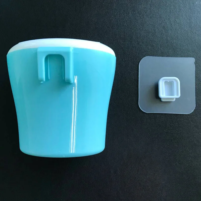 Без швов мембрана всасывания присоски Зубная щётка Чехол стены Вешалки