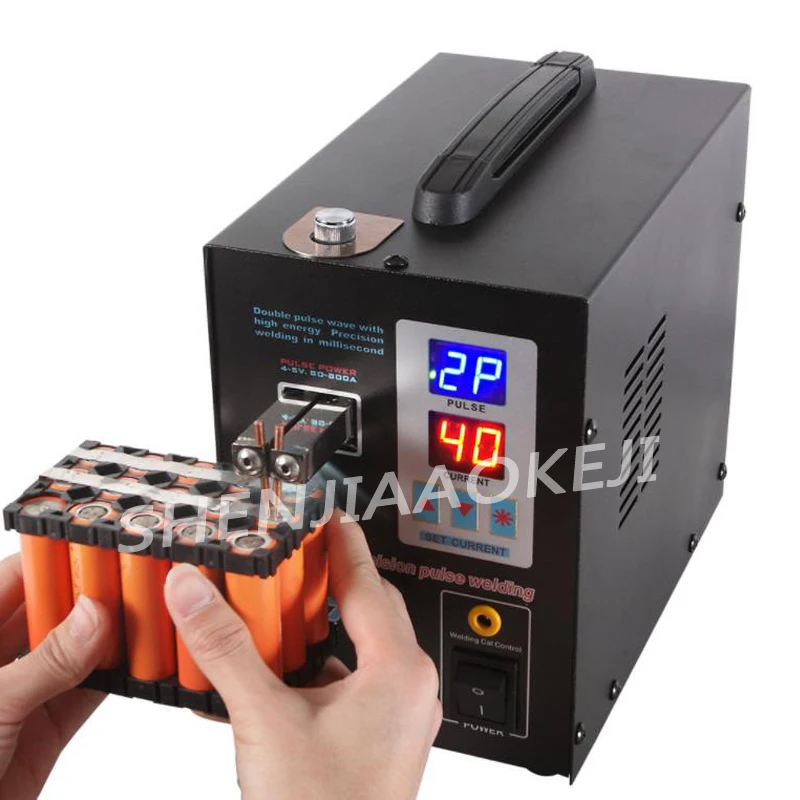 Точечный сварочный аппарат с аккумулятором 110 В 220 г двухрежимный точечный и