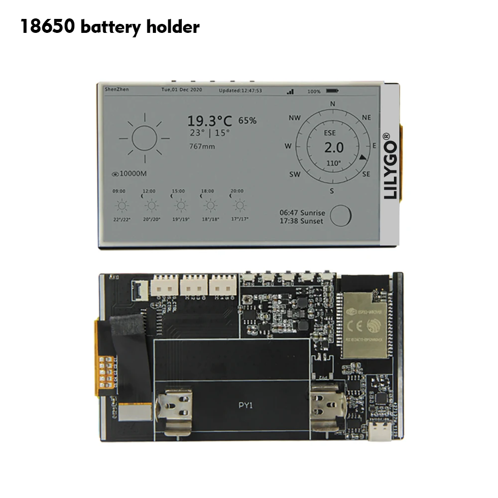 Лилиго®Электронная бумага TTGO T5-4.7 дюйма версия ESP32 V3 16 Мб флэш-памяти 8 PSRAM Wi-Fi/Bluetooth