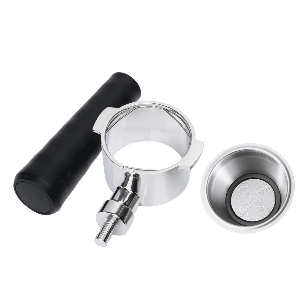 

icafilas Coffee Bottomless Portafilter For Delonghi ECP31.21 51mm Bottomless Coffee Filter Handle Coffee Machine Accessory