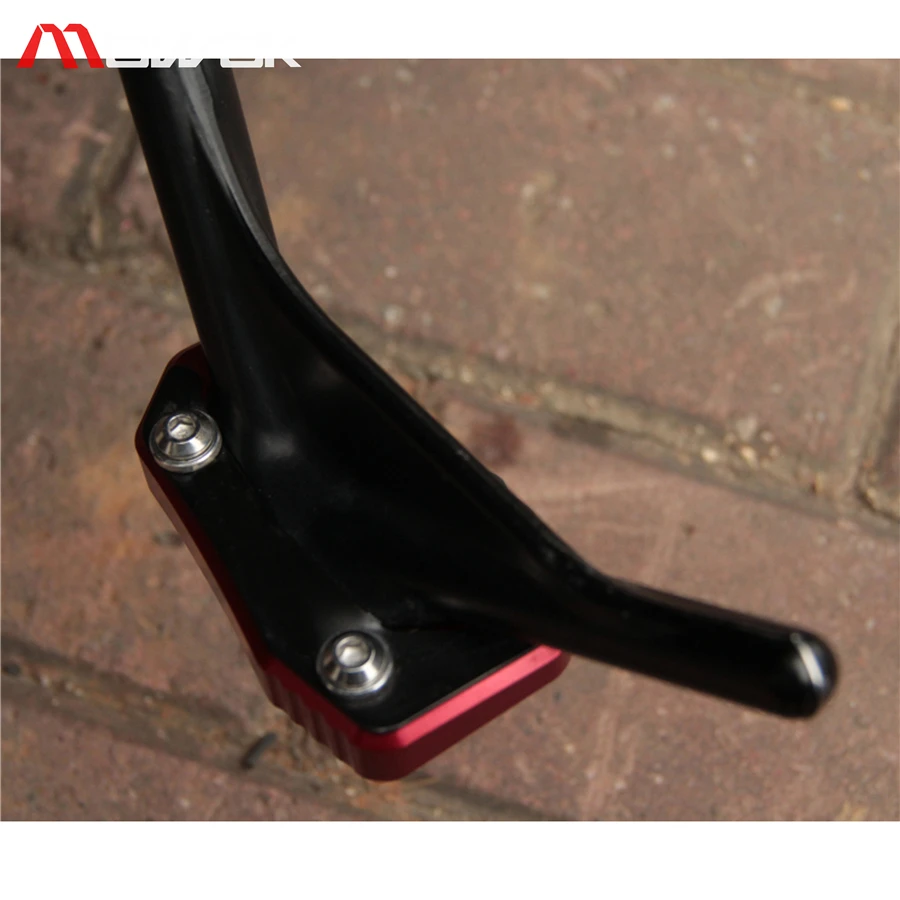 С логотипом 2017 TMAX боковая подставка для мотоцикла с ЧПУ увеличивающая расширение