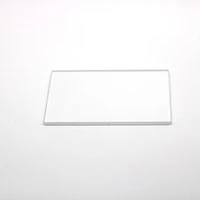 transparent short uv size 205x130x1mm quartz fused silica glass plate jgs2