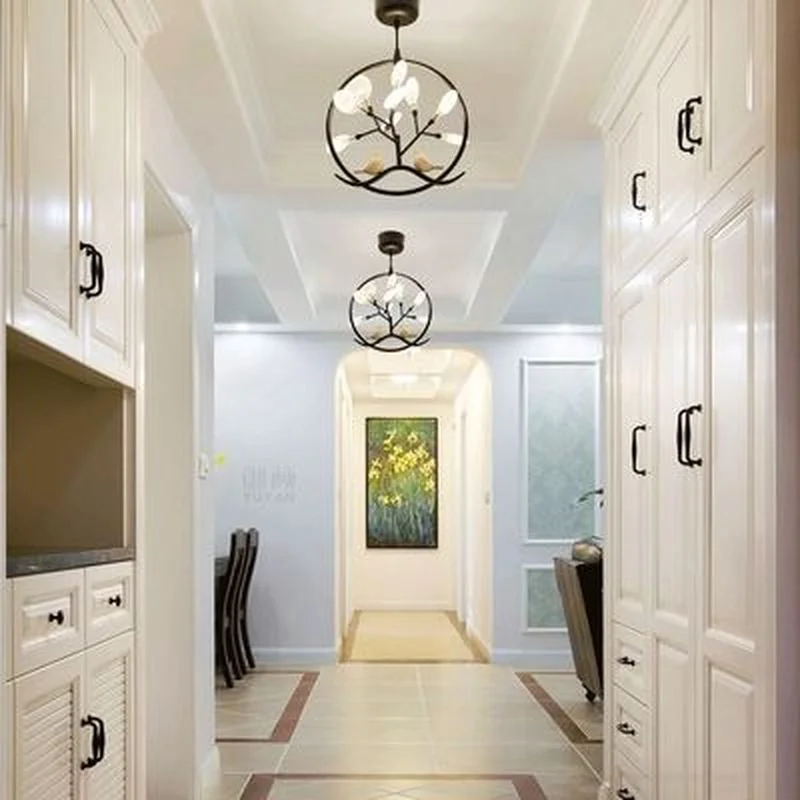 Потолочные Подвесные светильники светодиодный светильник для спальни гостиной