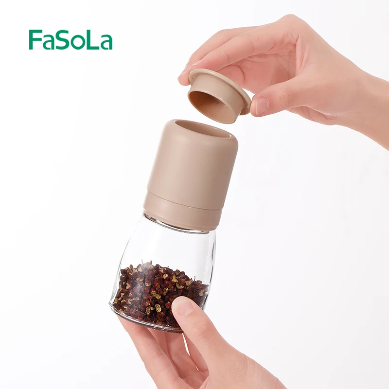Мельница для соли и перца FaSoLa мельница специй перечница шейкер ручной кухонный