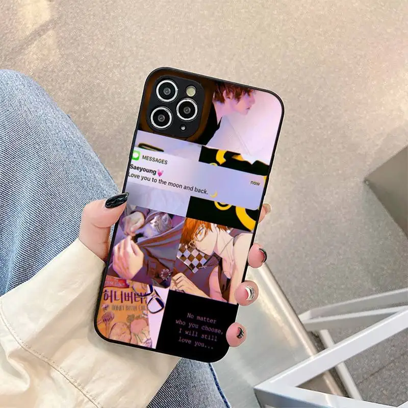 

707 Mystic Messenger Phone Case For iphone 5s 6 7 8 11 12 plus xsmax xr pro mini se Cover Fundas Coque