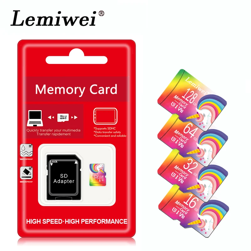 

Memory Card Micro sd Card Class 10 128GB USB Flash TF Cards 32G 16G 8G High Speed TF Card 64gb microSD flash drive Free Adapter