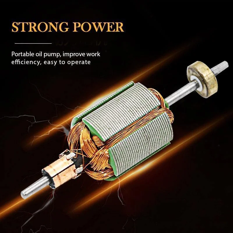 Портативный автомобильный мини-масляный насос 12 В/24 В постоянного тока