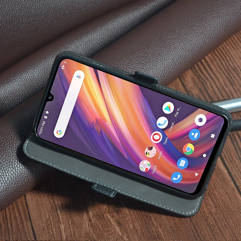 Кожаный чехол Lichi для lenovo A6 Note с магнитной застежкой узором PAGK0027IN защитная