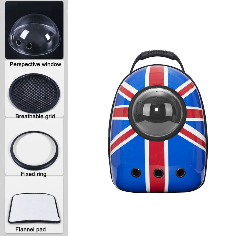 

Pet Dog Cat backpack Travel cat carrier Double Shoulder Bag Space Capsule Cat Backpack for Bag Small Pet Handbag Cat carrying