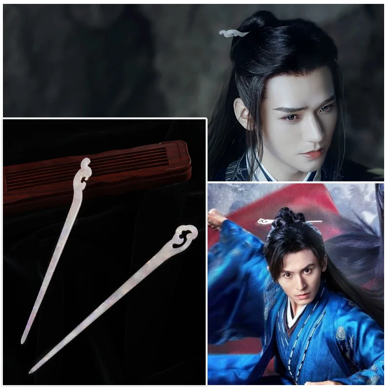 

Hairpin Headdress Ancient Costume Hanfu Classical Shiny Anti-Fall and Durable Chinese Style DL