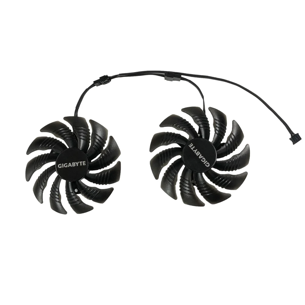 GV-RX570/580 игровая планшетория/RX480WF2 T129215SU 87 мм (90 мм) Gigabyte карты охлаждения вентилятор