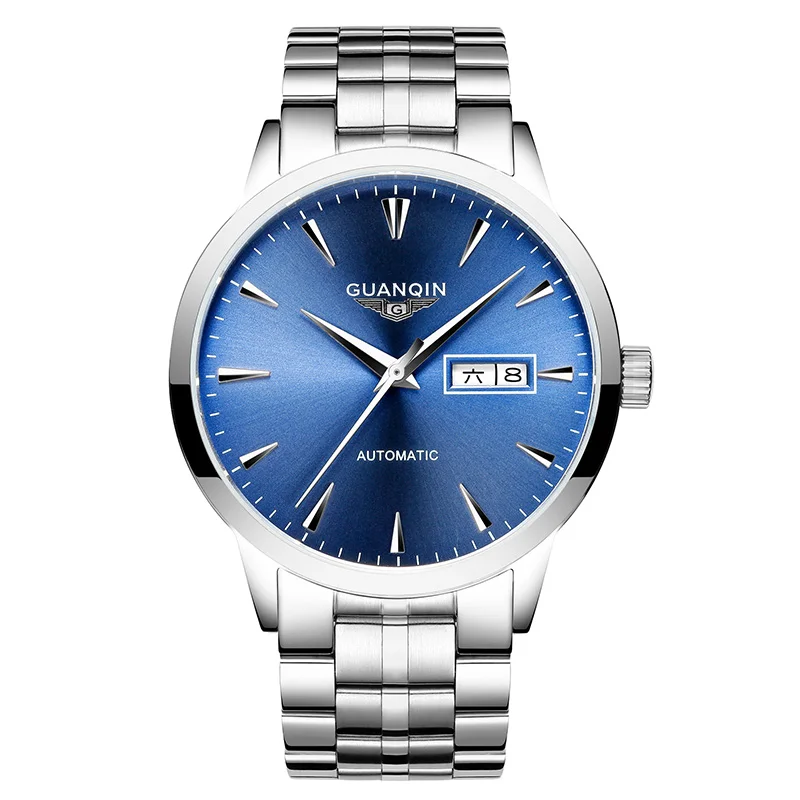 GUANQIN GJ16044 Japan Move Мужские t мужские часы 8205 Роскошные наручные водонепроницаемые