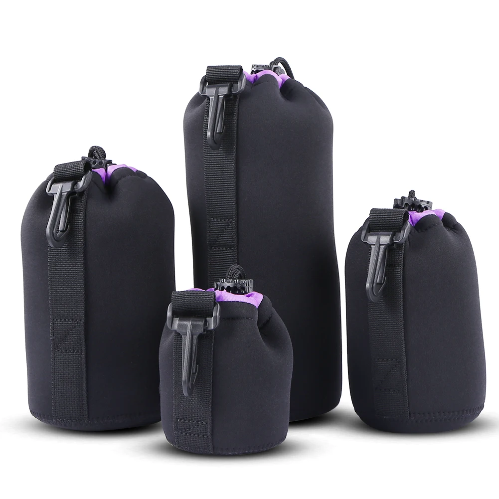 Ударопрочный чехол для объектива камеры DSLR мягкая защитная сумка Canon Nikon Sony |