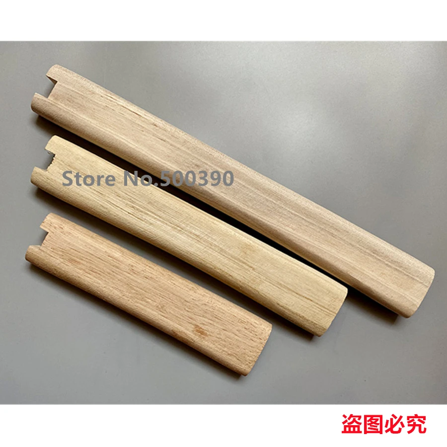 

High Quality Hardwood Wood Tsuka Handle For Japanese Sword Samurai Katana