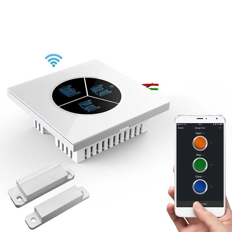 KINJOIN с приложением автоматический мотор раздвижной двери дистанционного