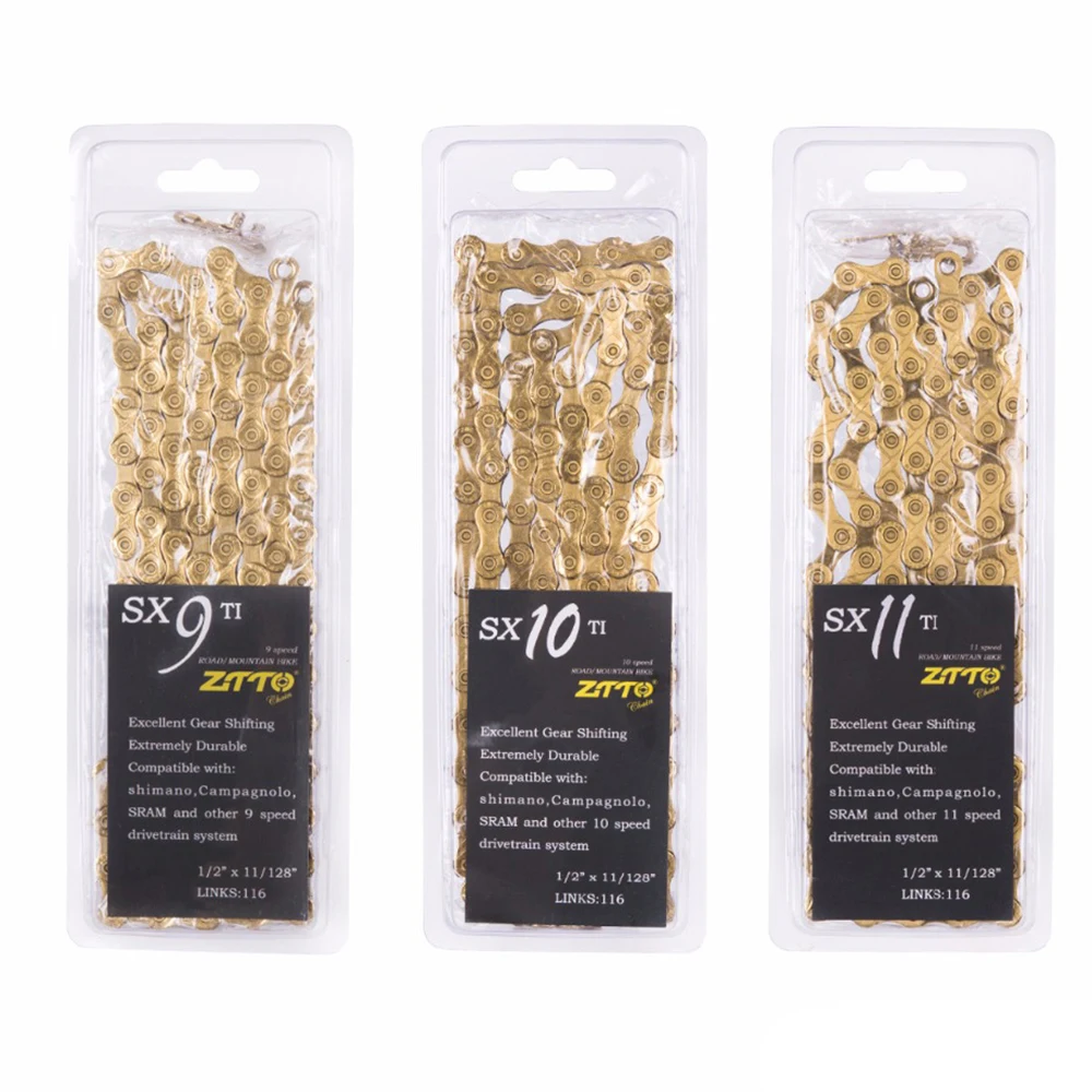 Горный шоссейный велосипед 9 10 11 цепь для скоростного велосипеда 116 звеньев
