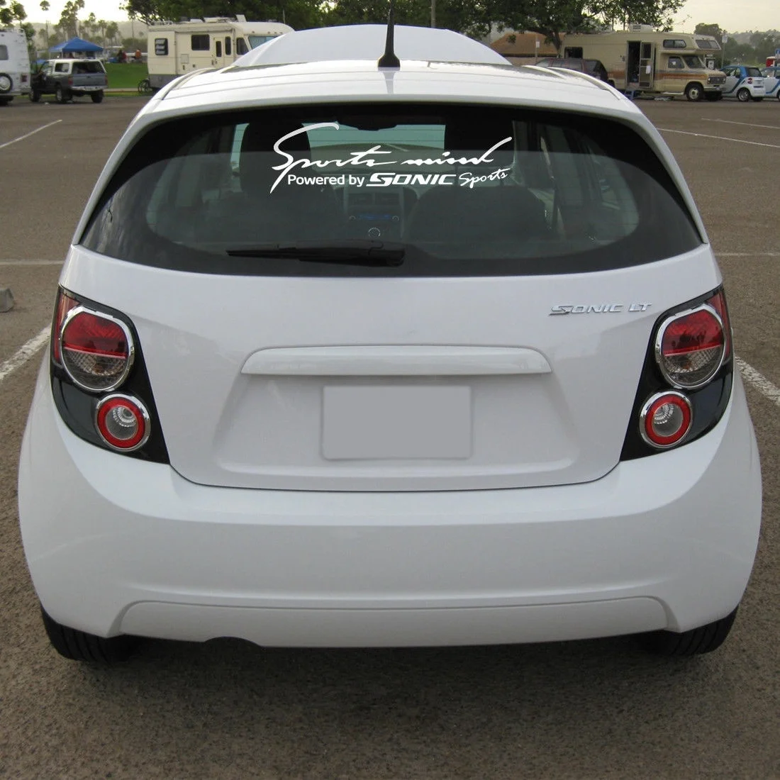 

Двухцветная виниловая наклейка Sports Mind Power для Sonic